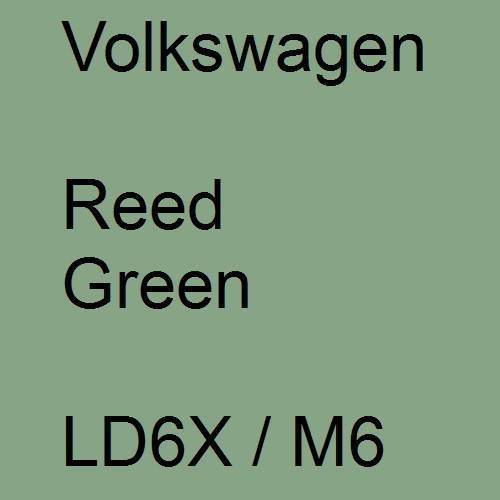 Volkswagen, Reed Green, LD6X / M6.